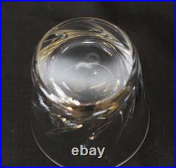 Six verres à whisky en cristal ST LOUIS Six verres à whisky en cristal ST LOUIS