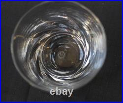 Six verres à whisky en cristal ST LOUIS Six verres à whisky en cristal ST LOUIS