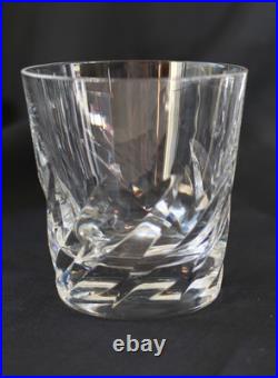 Six verres à whisky en cristal ST LOUIS Six verres à whisky en cristal ST LOUIS