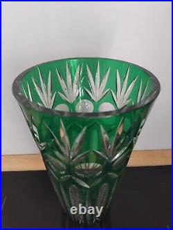 Splendid Vase En Cristal Baccarat St Louis