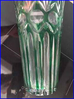 Splendid Vase En Cristal Baccarat St Louis