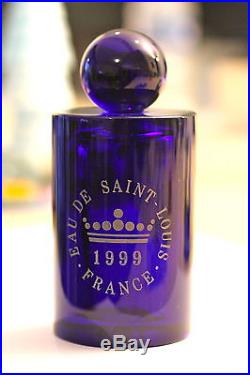 Splendide presse papier flacon parfum encrier Saint st Louis pour Hermès