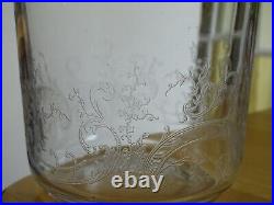 St Louis 1 Ancien Pot A Biscuits En Cristal Modele Micado Epoque 1920