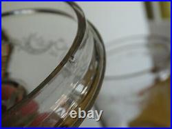 St Louis 1 Ancien Pot A Biscuits En Cristal Modele Micado Epoque 1920