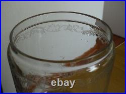 St Louis 1 Ancien Pot A Biscuits En Cristal Modele Micado Epoque 1920