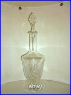 St Louis grande carafe Massenet Cristal taillé / crystal