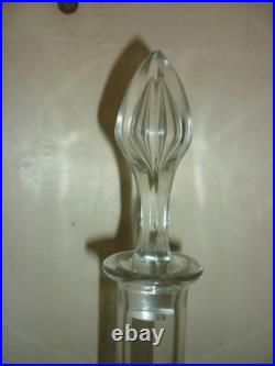 St Louis grande carafe Massenet Cristal taillé / crystal