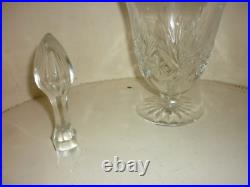 St Louis grande carafe Massenet Cristal taillé / crystal