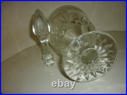 St Louis grande carafe Massenet Cristal taillé / crystal
