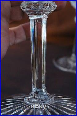 St Louis modèle Tommy Suite 7 Verres à eau en cristal taillé H 18,1cm