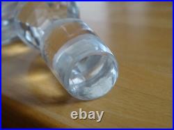 Style Saint Louis Ancienne Carafe A Vin Cristal Gravure Modele Florale Ep 1920