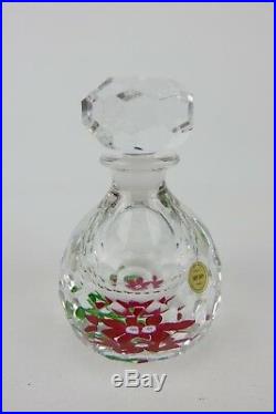 Superbe Flacon De Parfum En Cristal De Saint-louis French Glass