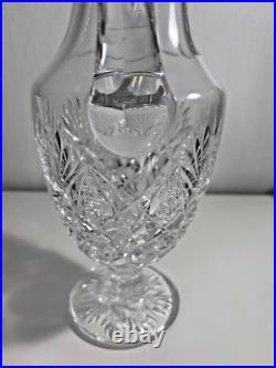 Superbe broc pichet en cristal taillé modèle Florence Saint Louis