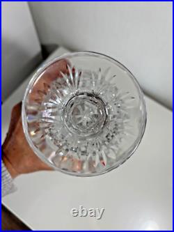 Superbe broc pichet en cristal taillé modèle Florence Saint Louis