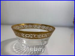 Superbe coupelle rince doigt modèle Thistle signé St Louis plusieurs disponible