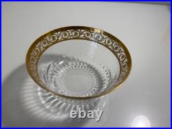 Superbe coupelle rince doigt modèle Thistle signé St Louis plusieurs disponible