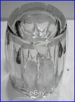 Superbe grand VASE en cristal de SAINT LOUIS estampillé parfait état 6 kg