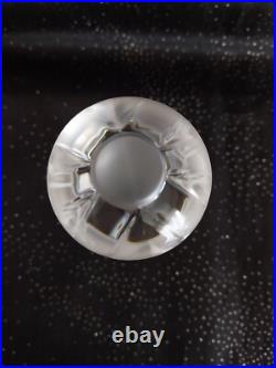 Totem Cristal De St Louis, Excellent Etat, Haut 15 Cm/cristal Mat Et Incolore