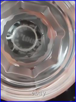 Totem Cristal De St Louis, Excellent Etat, Haut 15 Cm/cristal Mat Et Incolore