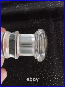 Totem Cristal De St Louis, Excellent Etat, Haut 15 Cm/cristal Mat Et Incolore