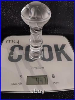 Totem Cristal De St Louis, Excellent Etat, Haut 15 Cm/cristal Mat Et Incolore