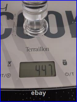 Totem Cristal De St Louis, Excellent Etat, Haut 15 Cm/cristal Mat Et Incolore