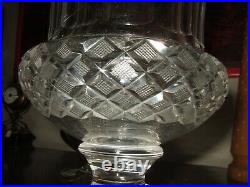 Très Beau Vase Médicis en Cristal et Bronze 29.5 cm, St LouisVal Saint Lambert