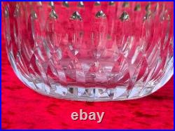 Tres Joli Sceau A Glace En Cristal De Saint Louis Rehausse Or
