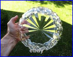 Très belle coupe à fruits ou saladier en cristal de Saint Louis en très bon état