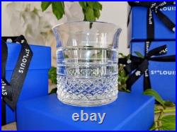 Tres rare Gobelet verres cristal Saint Louis Extravagance