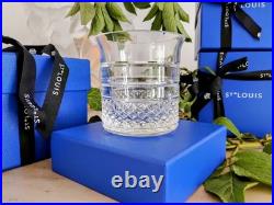 Tres rare Gobelet verres cristal Saint Louis Extravagance