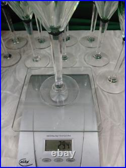 VERRE A EAU SAINT LOUIS FRANCE BRISTOL VERT HAUT 21,4 CMS Vendu à Unité 12 Dispo