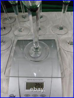 VERRE A EAU SAINT LOUIS FRANCE BRISTOL VERT HAUT 21,4 CMS Vendu à Unité 12 Dispo