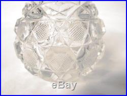 Vaporisateur cristal Baccarat Saint-Louis laiton antique french XXème