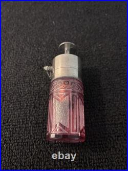 Vaporisateur de parfum art déco en cristal de Saint Louis