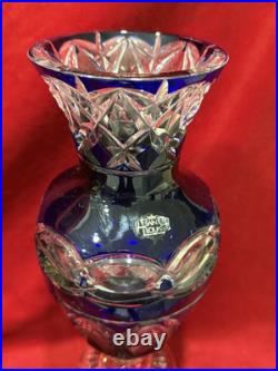 Vase Cristal Saint Louis Couleur Bleu Cobalt