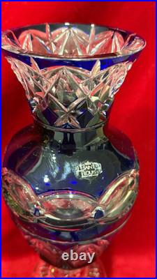 Vase Cristal Saint Louis Couleur Bleu Cobalt