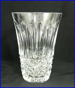 Vase Saint Louis modèle Tommy, 23 cm, cristal, excellent état, signé