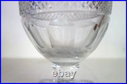 Vase cristal taillé forme Médicis Saint Louis début XXème Vase cristal taillé forme Médicis Saint Louis début XXème
