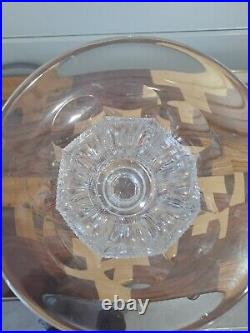 Vase en cristal signé St Louis / Modèle Versailles taille moyen 1921