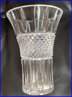 Vase en cristal taillé Saint Louis