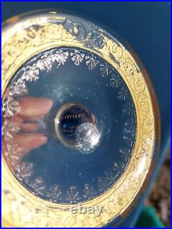 Verre Roemer Bleu Ciel Cristal Saint Louis Thistle