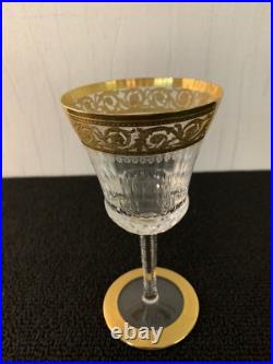 Verre à eau modèle Thistle en cristal de Saint Louis