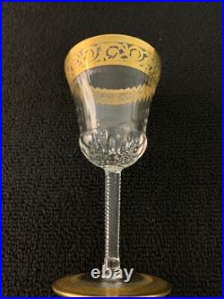 Verre à eau modèle Thistle en cristal de Saint Louis