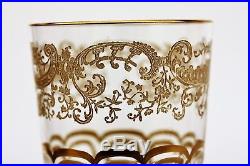 Verre à thé en cristal de St Louis modèle Rabat Or
