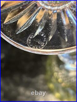 Verre à vin du Rhin cristal vert clair signé SAINT LOUIS modèle TOMMY 19,8 cm Verre à vin du Rhin cristal vert clair signé SAINT LOUIS modèle TOMMY 19,8 cm