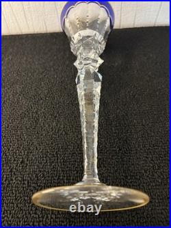 Verre à vin prestige doré en cristal de Saint Louis Verre à vin prestige doré en cristal de Saint Louis