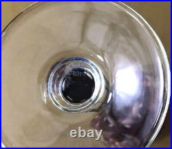 Verre à vin signé SAINT LOUIS modèle CHANTILLY cristal AMETHYSTE roemer Rhin