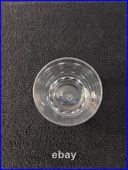 Verre à whisky modèle ruban cristal de Saint Louis