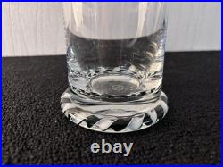 Verre à whisky modèle ruban cristal de Saint Louis